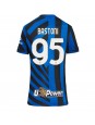 Billige Inter Milan Alessandro Bastoni #95 Hjemmedrakt Dame 2024-25 Kortermet